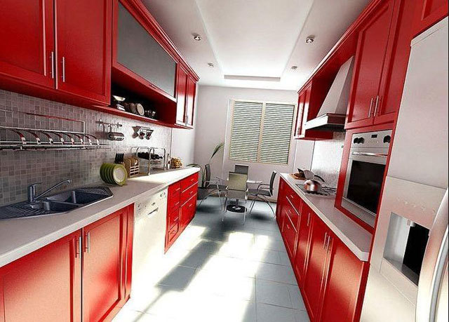 Kitsa köögi kujundus (41 fotot): video juhised pika väikese ruumi sisekujunduse kaunistamiseks oma kätega, hind, foto