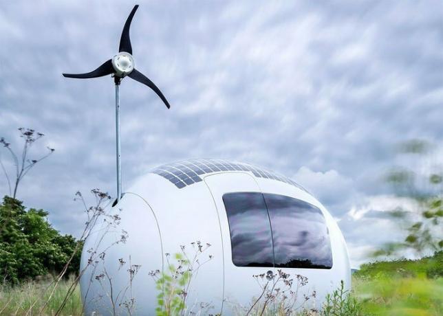 Elu ilma rent: Ecocapsule.