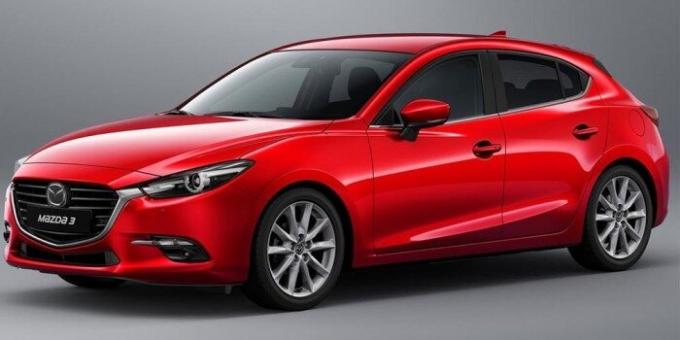 Subcompact Mazda 3 suurepärane valik mees.