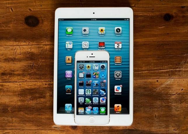 Apple: iPhone ja iPad.