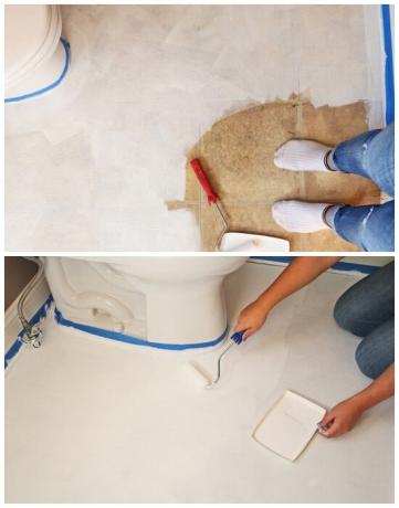 Et saada sile põrand, peab olema täidetud mitu korda. | Foto: youtube.com.