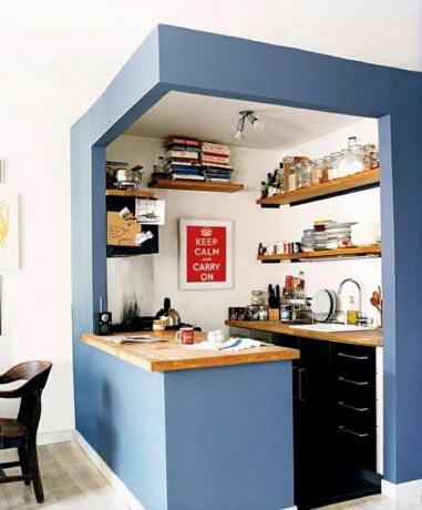 Stuudiokööginurk - ideaalne väikeste kodude jaoks