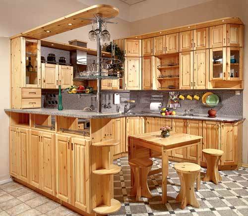 Mändist suvekodu köök (36 fotot): video juhised puidust köögimööbli valimiseks oma kätega, hind, foto